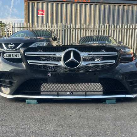 MERCEDES GLC COUPE X253 COMPLETE FRONT BUMPER 2017-2019 MODEL (BLACK)
