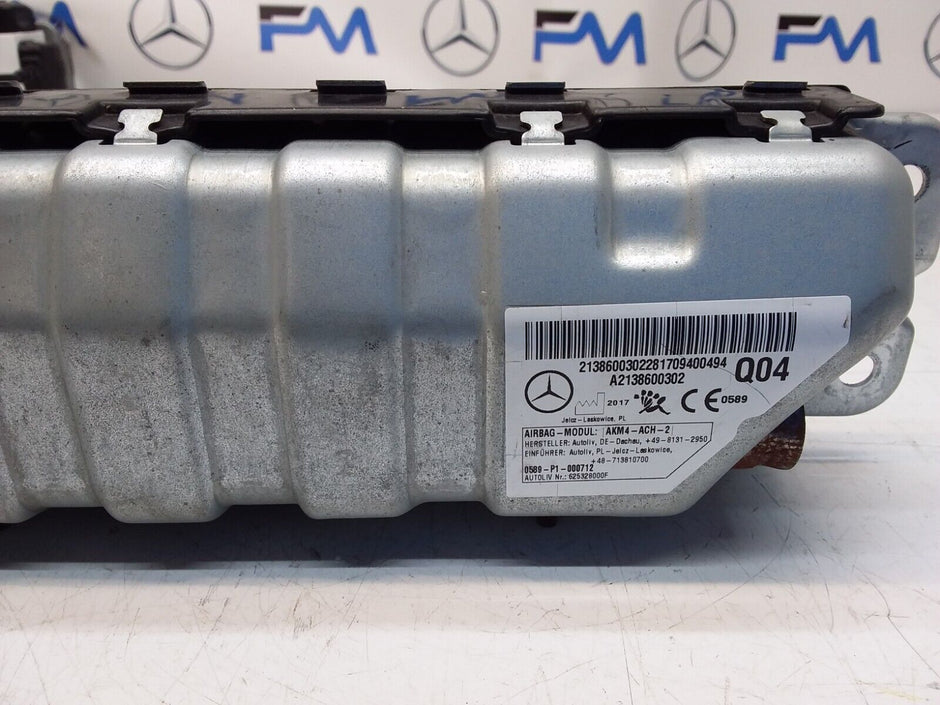 2017 MERCEDES BENZ A-CLASS W213 DRIVER SIDE KNEE AIRBAG A2138600302 FM00331