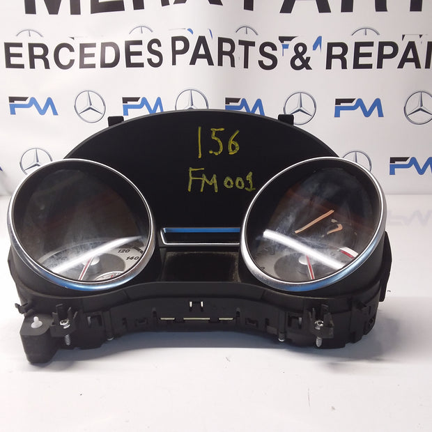 MERCEDES GLA 2014-2018 W156 A1569009902 FM001 SPEEDOMETER INSTRUMENT CLUSTER 2015