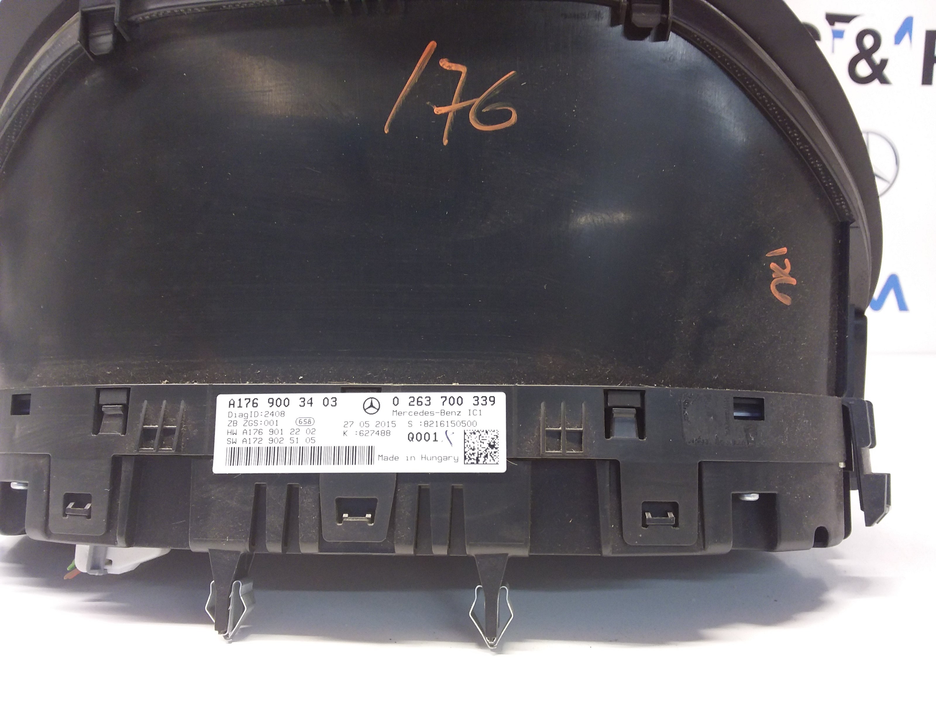 Mercedes A-CLASS Speedometer INSTRUMENT CLUSTER W176 A1769003403 FM0011 2015
