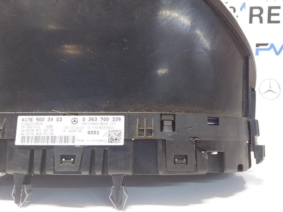 MERCEDES A-CLASS SPEEDOMETER W176 A1769003403 FM0014 2015