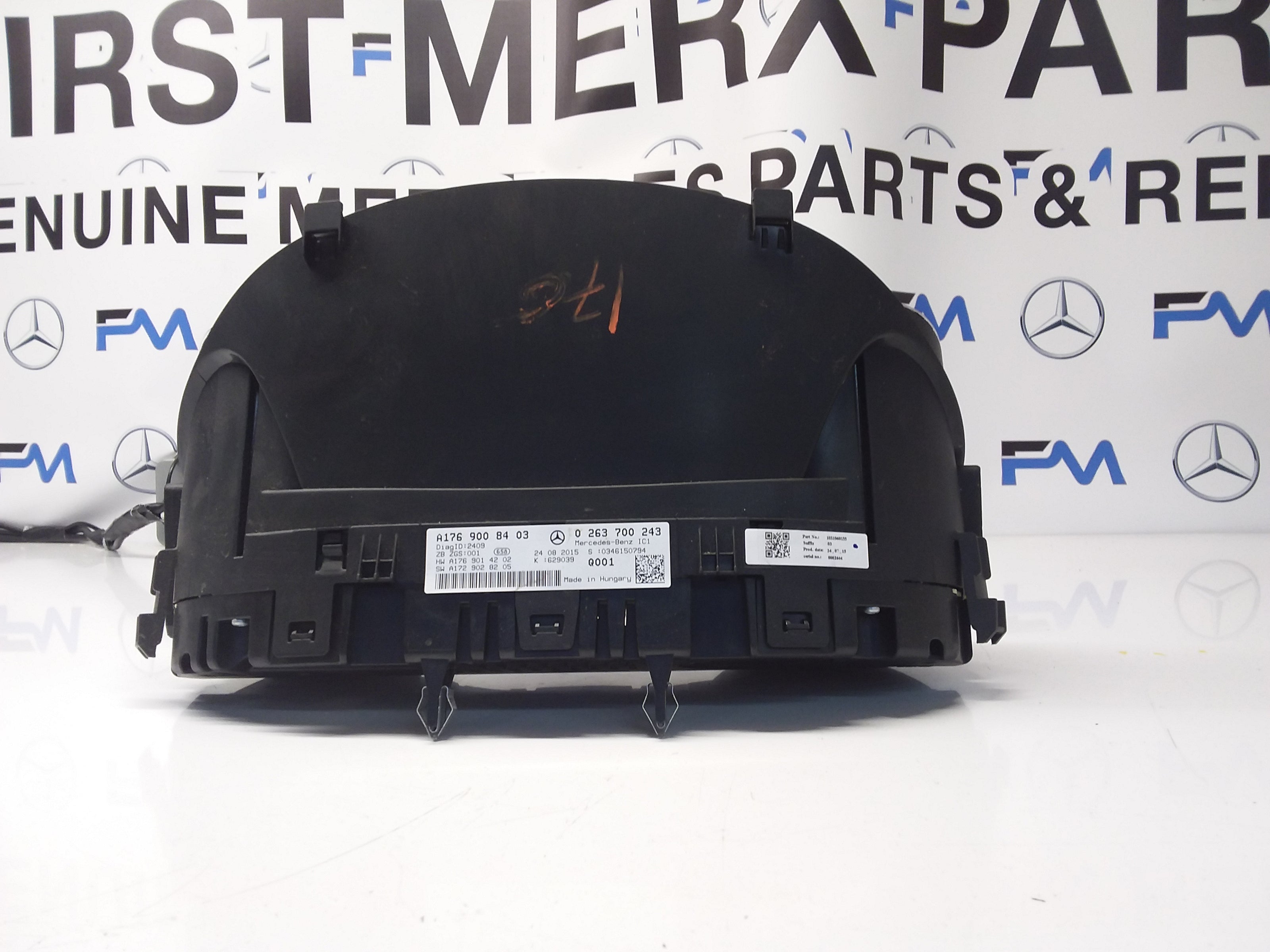 MERCEDES A-CLASS SPEEDOMETER W176 A1769008403 FM0015 2015