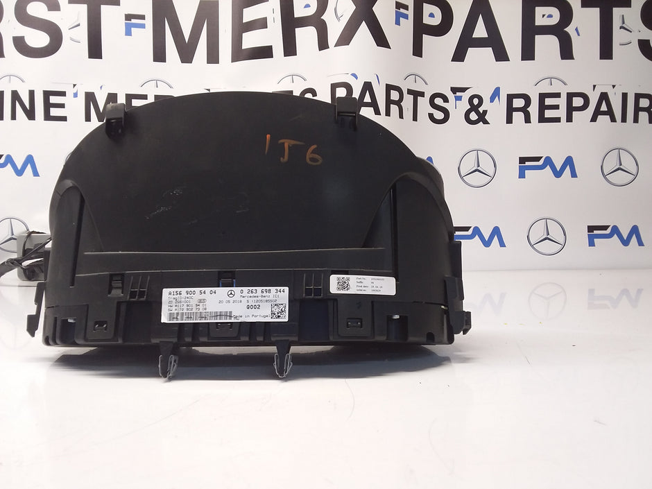 MERCEDES GLA SPEEDOMETER INSTRUMENT CLUSTER W156 A1569005404 FM0019 2018