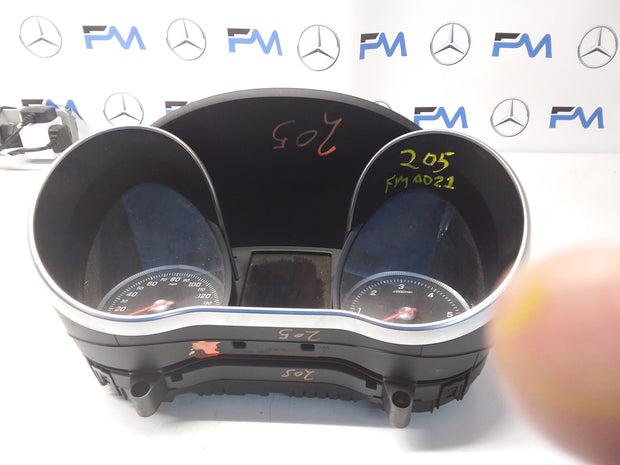 MERCEDES C-CLASS SPEEDOMETER INSTRUMENT CLUSTER W205 A2059000416 FM0021 2014
