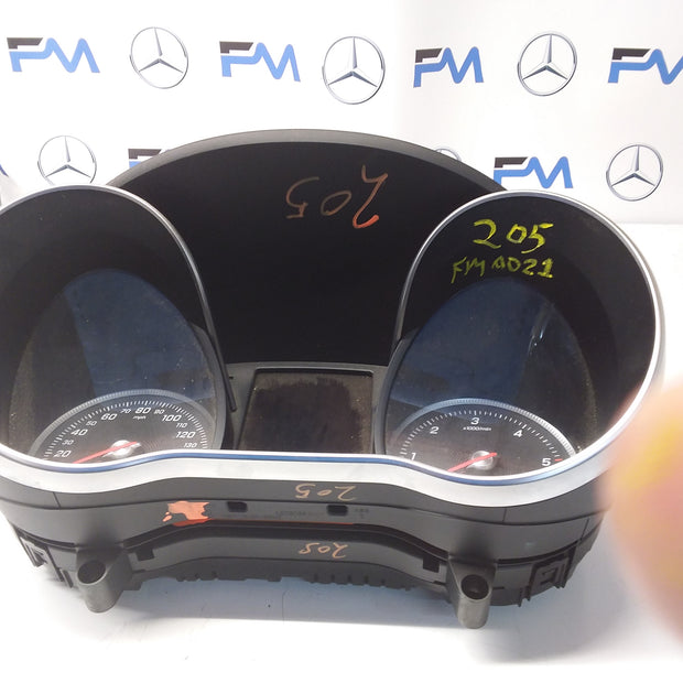 MERCEDES C-CLASS SPEEDOMETER INSTRUMENT CLUSTER W205 A2059000416 FM0021 2014
