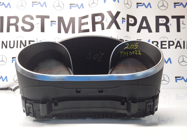 MERCEDES C-CLASS SPEEDOMETER INSTRUMENT CLUSTER W205 A2059000416 FM0022 2014