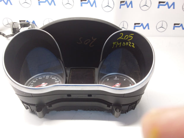 MERCEDES C-CLASS SPEEDOMETER INSTRUMENT CLUSTER W205 A2059000416 FM0022 2014