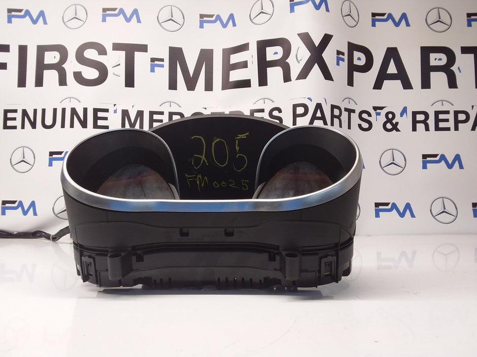 MERCEDES C-CLASS SPEEDOMETER INSTRUMENT CLUSTER W205 A2059001418 FM0025 2015