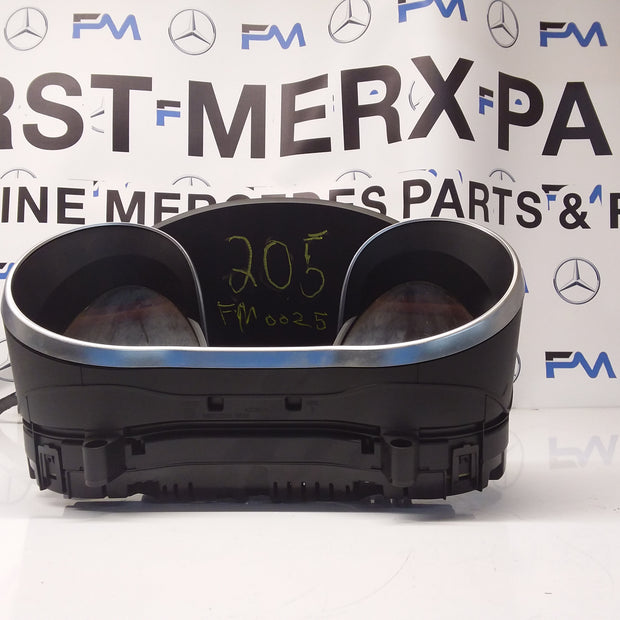 MERCEDES C-CLASS SPEEDOMETER INSTRUMENT CLUSTER W205 A2059001418 FM0025 2015