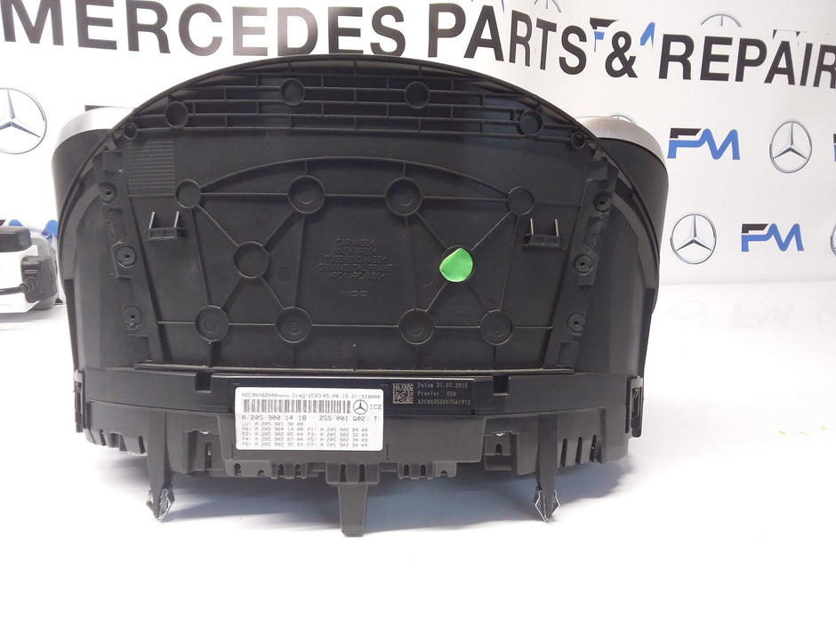 MERCEDES C-CLASS SPEEDOMETER INSTRUMENT CLUSTER W205 A2059001418 FM0025 2015