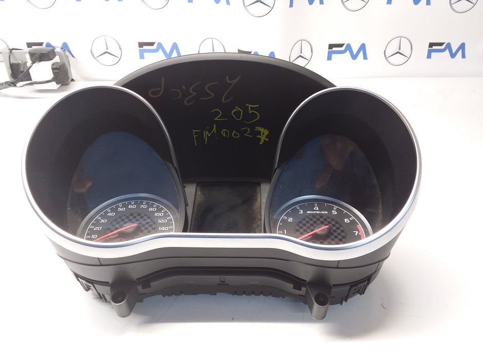 MERCEDES C-CLASS SPEEDOMETER INSTRUMENT CLUSTER W205 A2059000635 FM0027 2018