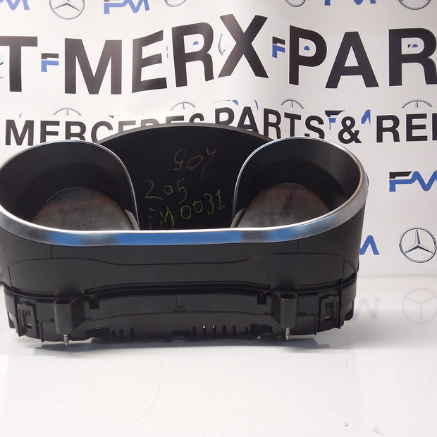 MERCEDES C-CLASS SPEEDOMETER INSTRUMENT CLUSTER  W205 A2059007133 FM0031 2017