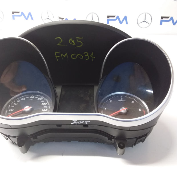 MERCEDES C-CLASS SPEEDOMETER W205 A2059001418 FM0034 2016