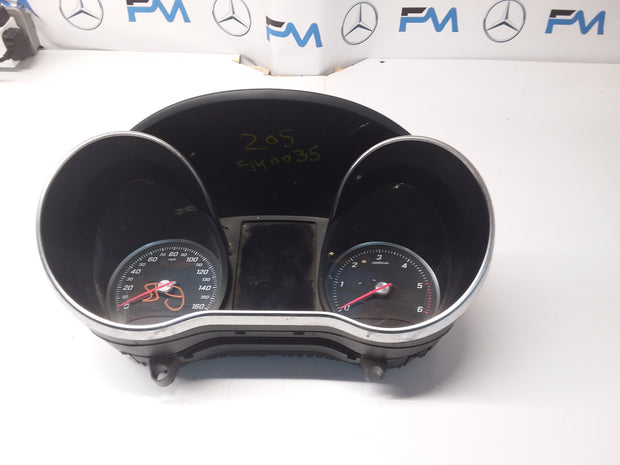 MERCEDES C-CLASS SPEEDOMETER INSTRUMENT CLUSTER W205 A2059002816 FM0035 2014