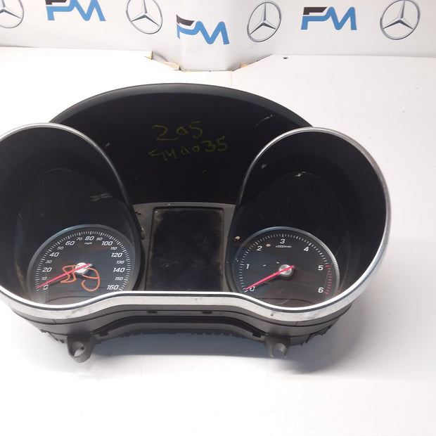 MERCEDES C-CLASS SPEEDOMETER INSTRUMENT CLUSTER W205 A2059002816 FM0035 2014