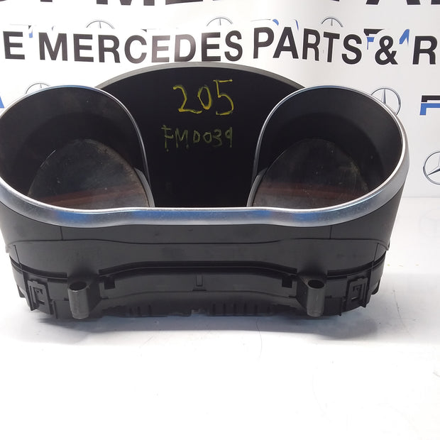 MERCEDES C-CLASS SPEEDOMETER INSTRUMENT CLUSTER W205 A2059008729 FM0039 2017