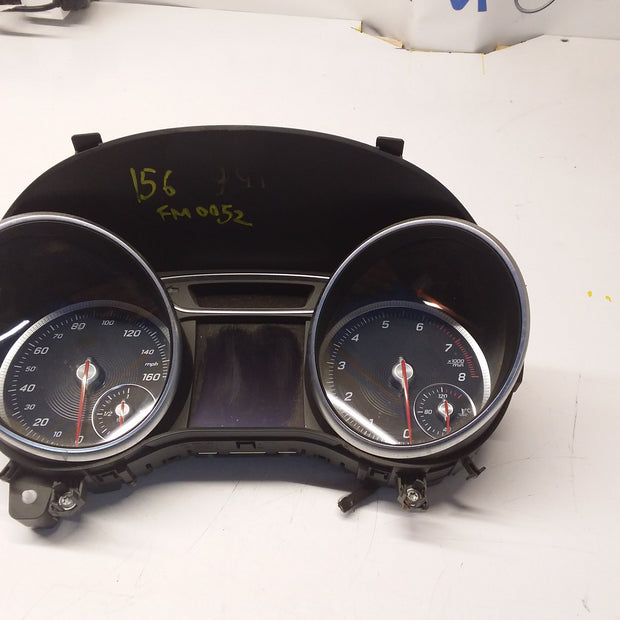 MERCEDES GLA SPEEDOMETER INSTRUMENT CLUSTER W156 A1569001404 FM0052 2019