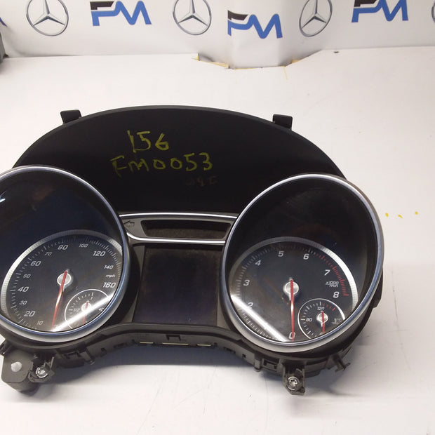 MERCEDES GLA SPEEDOMETER INSTRUMENT CLUSTER W156 A1569001404 FM0053 2019