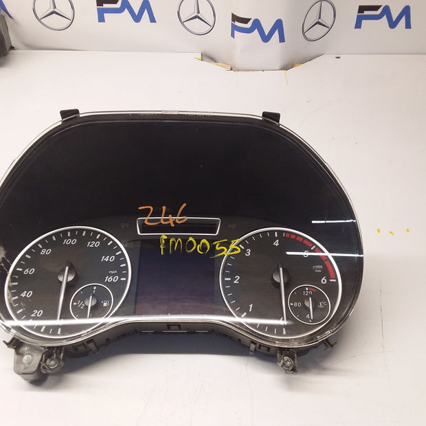 MERCEDES B-CLASS SPEEDOMETER INSTRUMENT CLUSTER W246 A2469005505 FM0055 2012