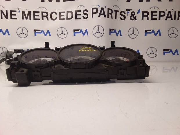 MERCEDES C-CLASS SPEEDOMETER INSTRUMENT CLUSTER W204 A2049004909 FM0060 2013