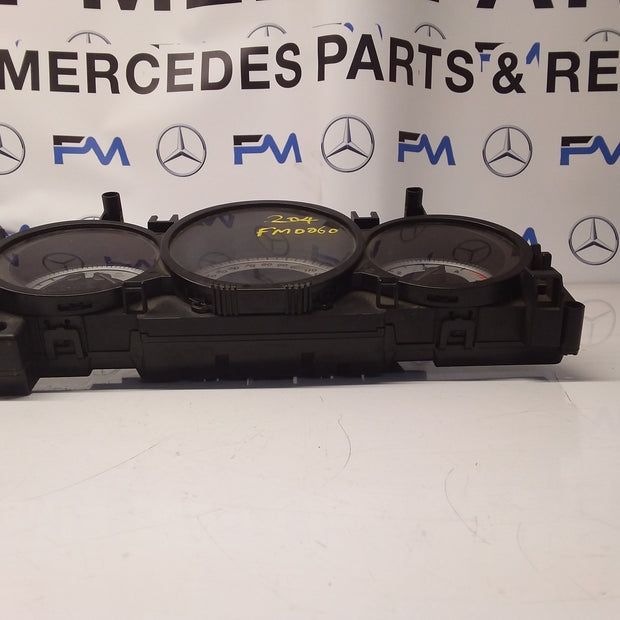 MERCEDES C-CLASS SPEEDOMETER INSTRUMENT CLUSTER W204 A2049004909 FM0060 2013