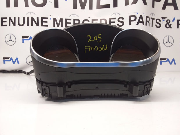 MERCEDES C-CLASS SPEEDOMETER INSTRUMENT CLUSTER W205 A2059007133 FM0062 2017