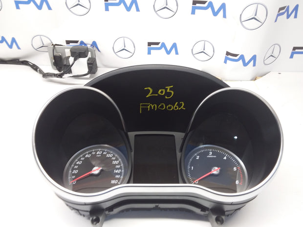 MERCEDES C-CLASS SPEEDOMETER INSTRUMENT CLUSTER W205 A2059007133 FM0062 2017