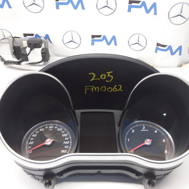 MERCEDES C-CLASS SPEEDOMETER INSTRUMENT CLUSTER W205 A2059007133 FM0062 2017