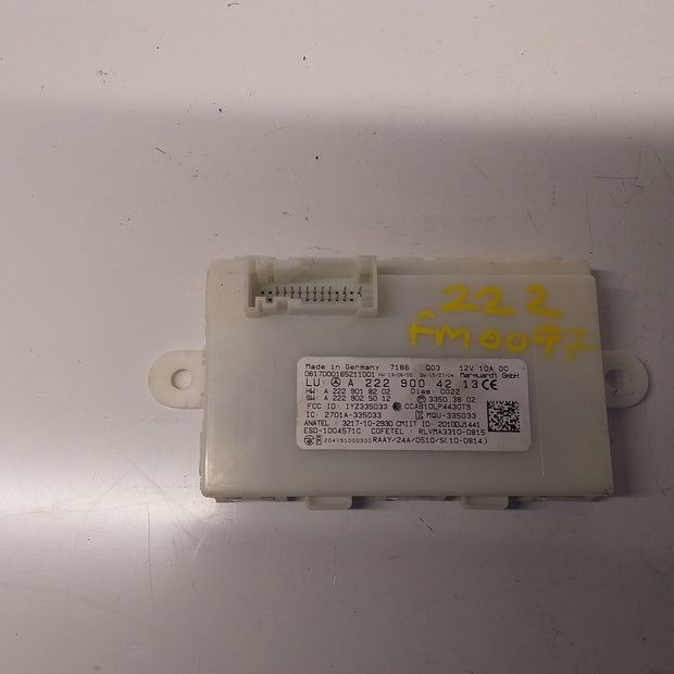 MERCEDES S-CLASS KEYLESS GO MODULE W222 A2229004213 FM0077