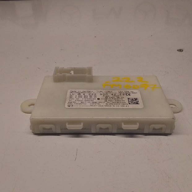 MERCEDES S-CLASS KEYLESS GO MODULE W222 A2229004213 FM0077