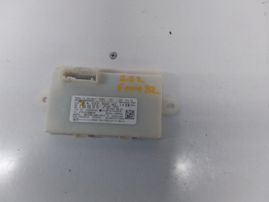 MERCEDES S-CLASS KEYLESS GO CONTROL UNIT W222 A2229004213 FM0082