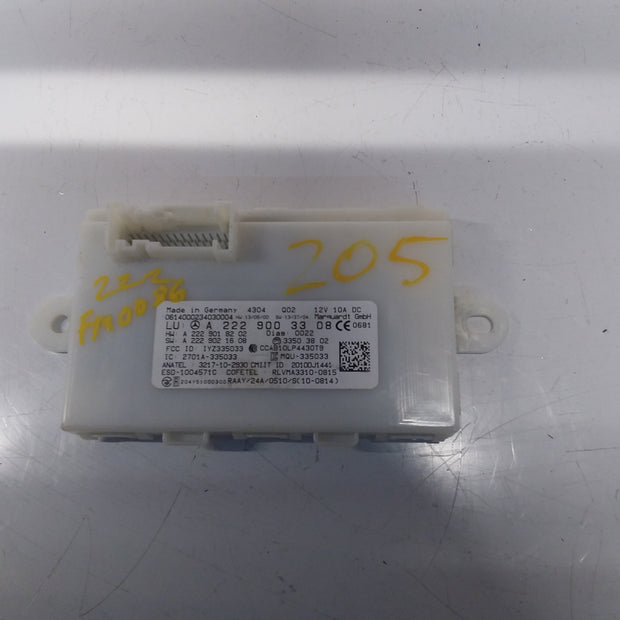 MERCEDES S-CLASS KEYLESS GO MODULE W222 A2229003308 FM0086