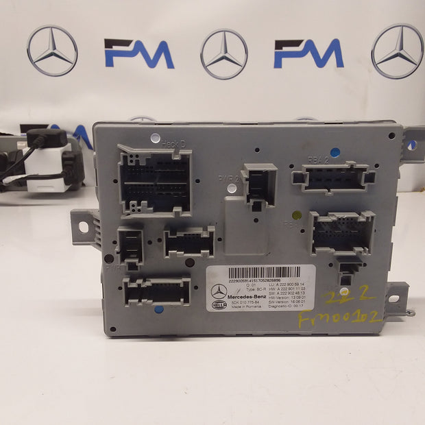 MERCEDES S-CLASS REAR SAM CONTROL MODULE W222 A2229005914 FM00102