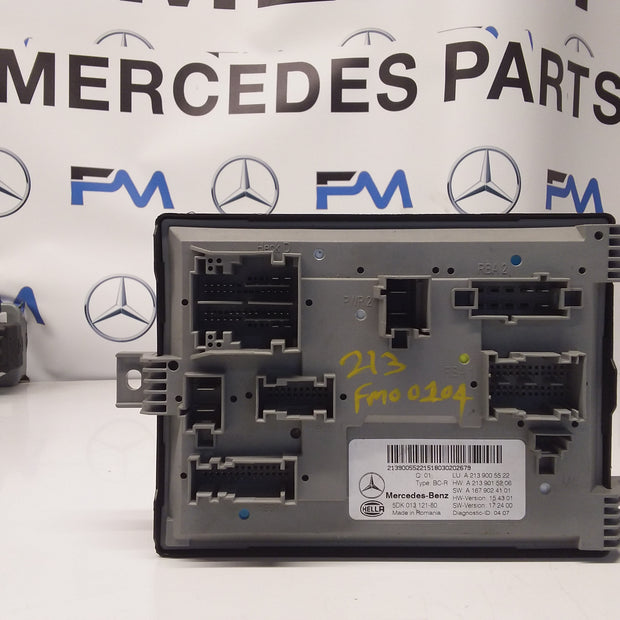 MERCEDES E-CLASS REAR SAM CONTROL MODULE W213 A2139005522 FM00104