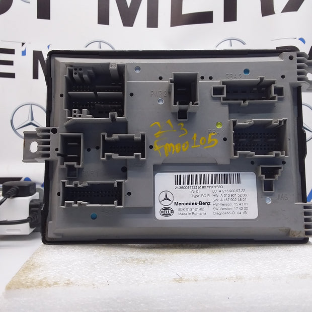 MERCEDES E-CLASS REAR SAM CONTROL MODULE W213 A2139009722 FM00105