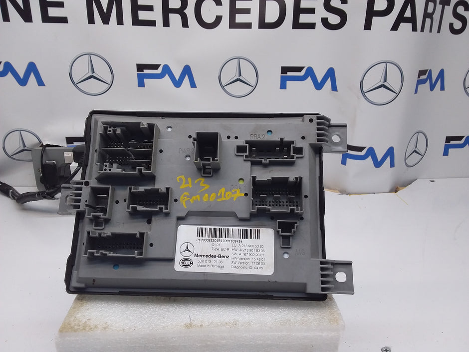 MERCEDES E-CLASS REAR SAM CONTROL MODULE W213 A2139005320 FM00107