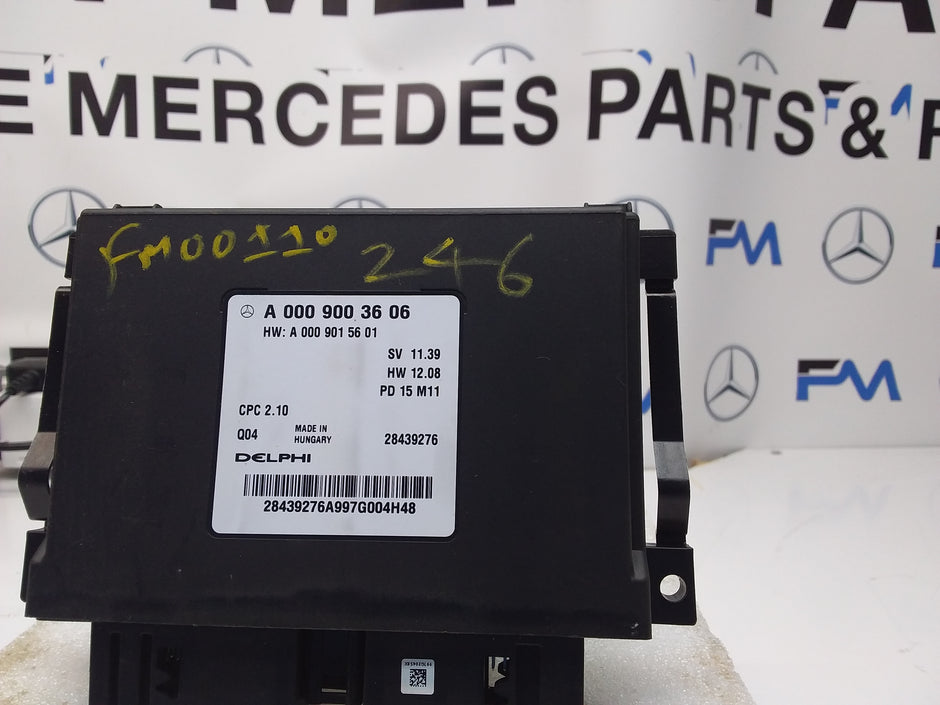 MERCEDES CLA GEARBOX CONTROL UNIT W246 A0009003606 FM00110