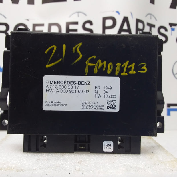 MERCEDES E-CLASS GEARBOX CONTROL UNIT W213 A2139003317 FM00113