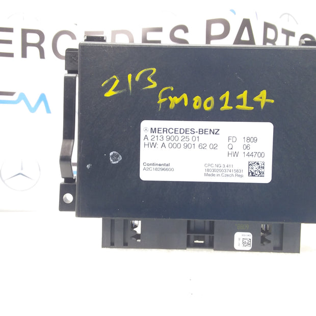 MERCEDES E-CLASS GEARBOX CONTROL UNIT W213 A2139002501 FM00114