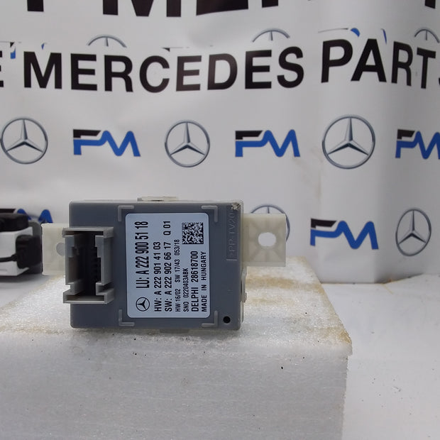 MERCEDES S-CLASS LIGHT CONTROL UNIT W222 A2229005118 FM00133