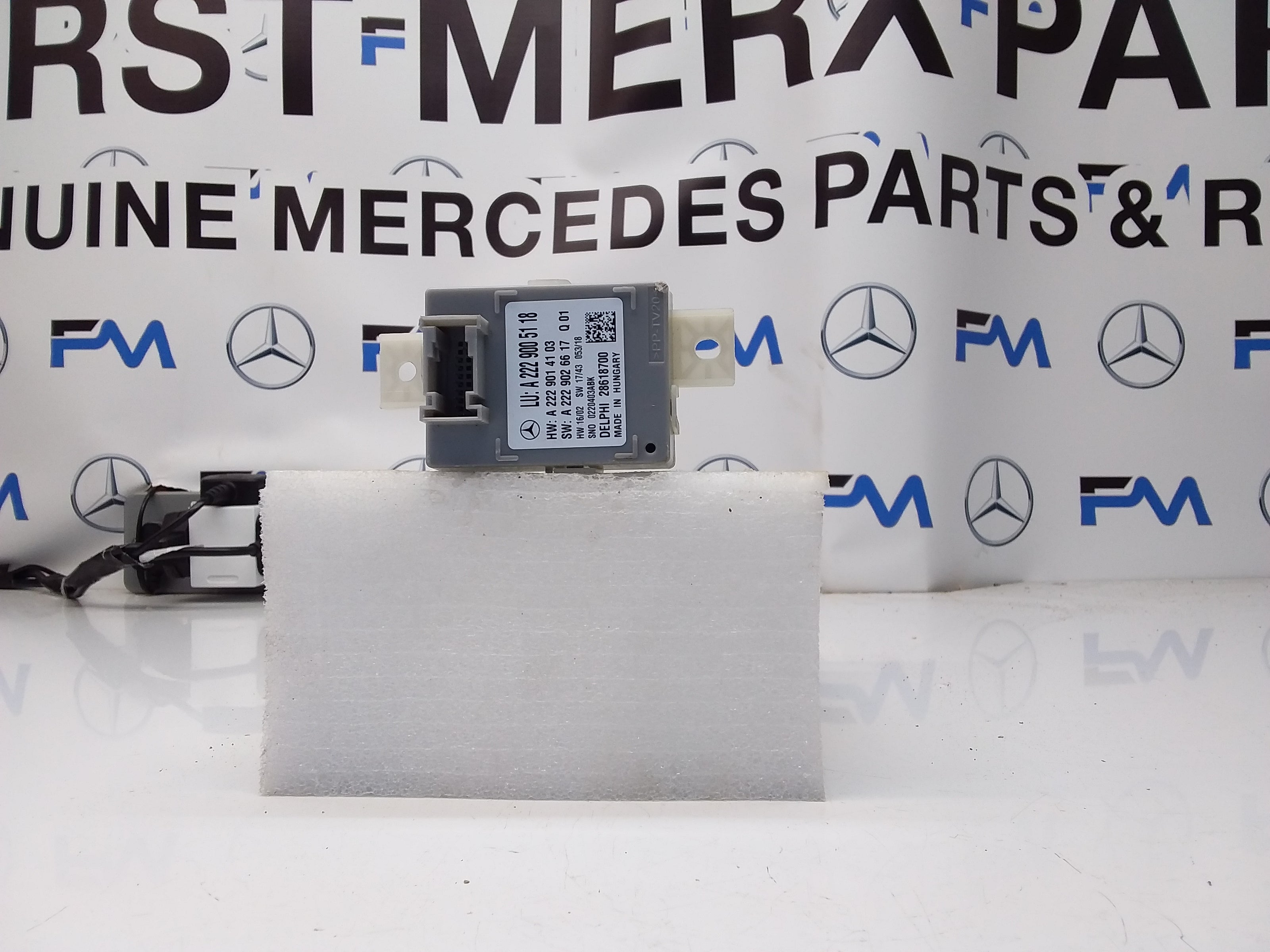 MERCEDES S-CLASS LIGHT CONTROL UNIT W222 A2229005118 FM00133