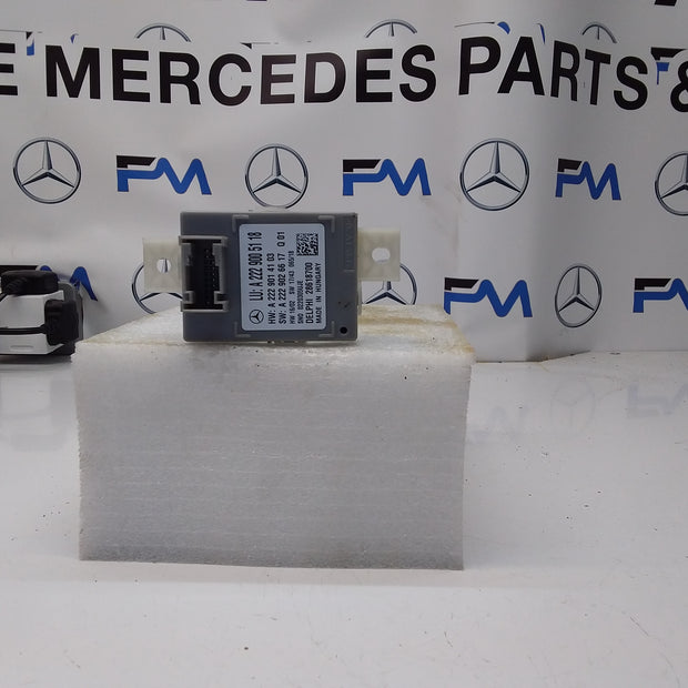 MERCEDES S-CLASS LIGHT CONTROL UNIT W222 A2229005118 FM00134