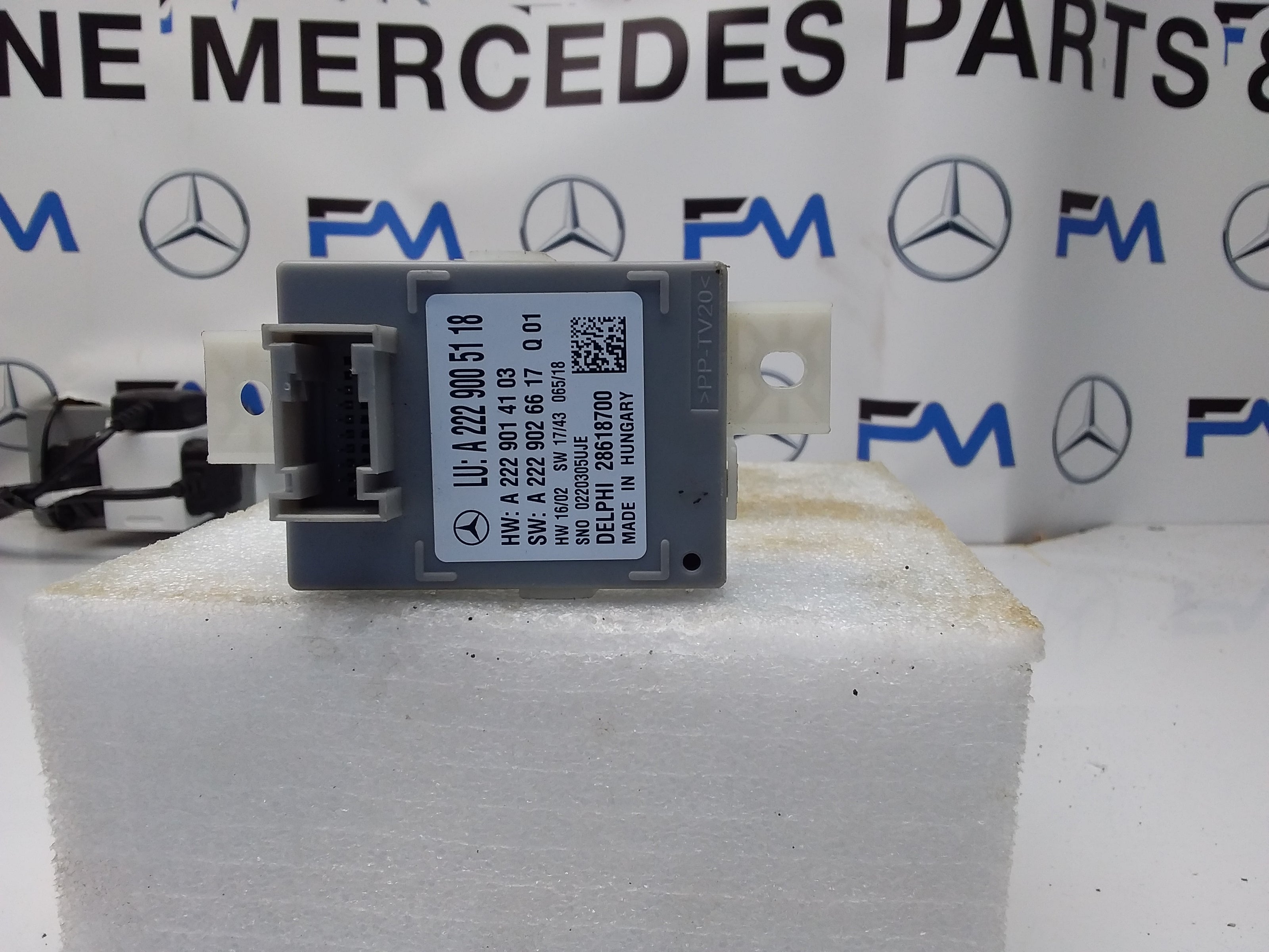 MERCEDES S-CLASS LIGHT CONTROL UNIT W222 A2229005118 FM00134