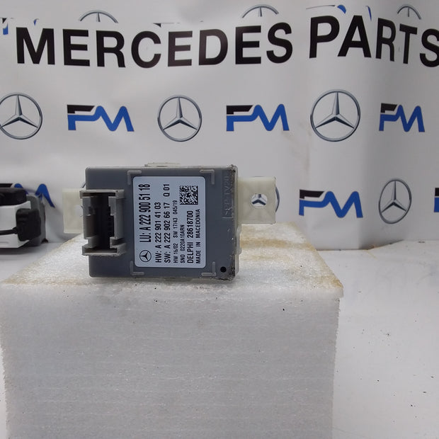 MERCEDES S-CLASS LIGHT CONTROL UNIT W222 A2229005118 FM00135