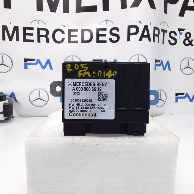 MERCEDES C-CLASS FUEL PUMP CONTROL MODULE W205 A0009006612 FM00140