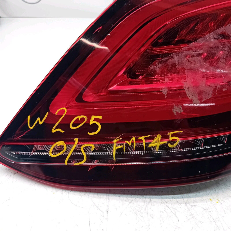 MERCEDES C-CLASS W205 COUPE 2020 REAR DRIVER O/S TAIL LIGHT A2059067203 FMT45
