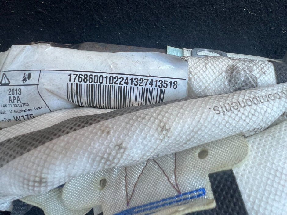 MERCEDES A CLASS CURTAIN AIBAG LEFT SIDE ROOF A1768600102 W176 2012 - 2018