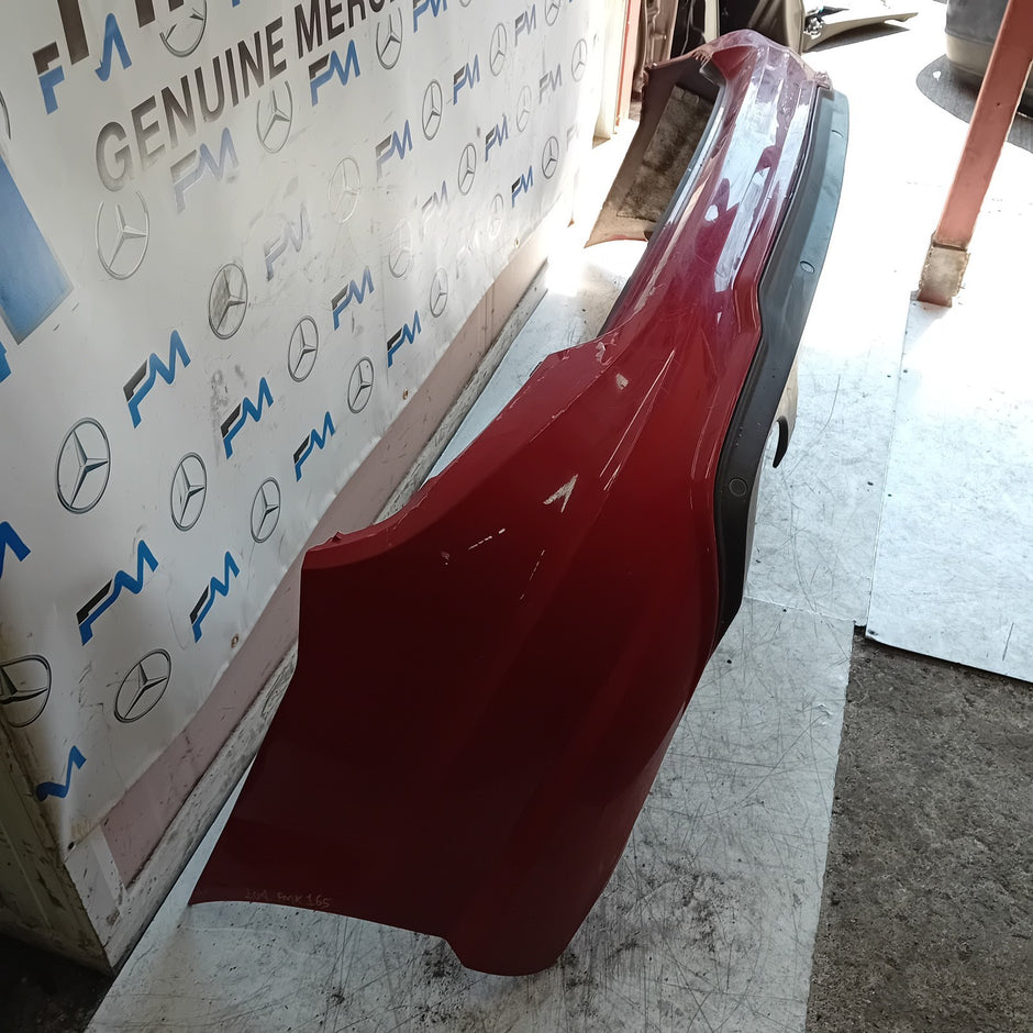 MERCEDES BENZ C-CLASS W204  REAR BUMPER A2048854238 2016 RED  FMX165