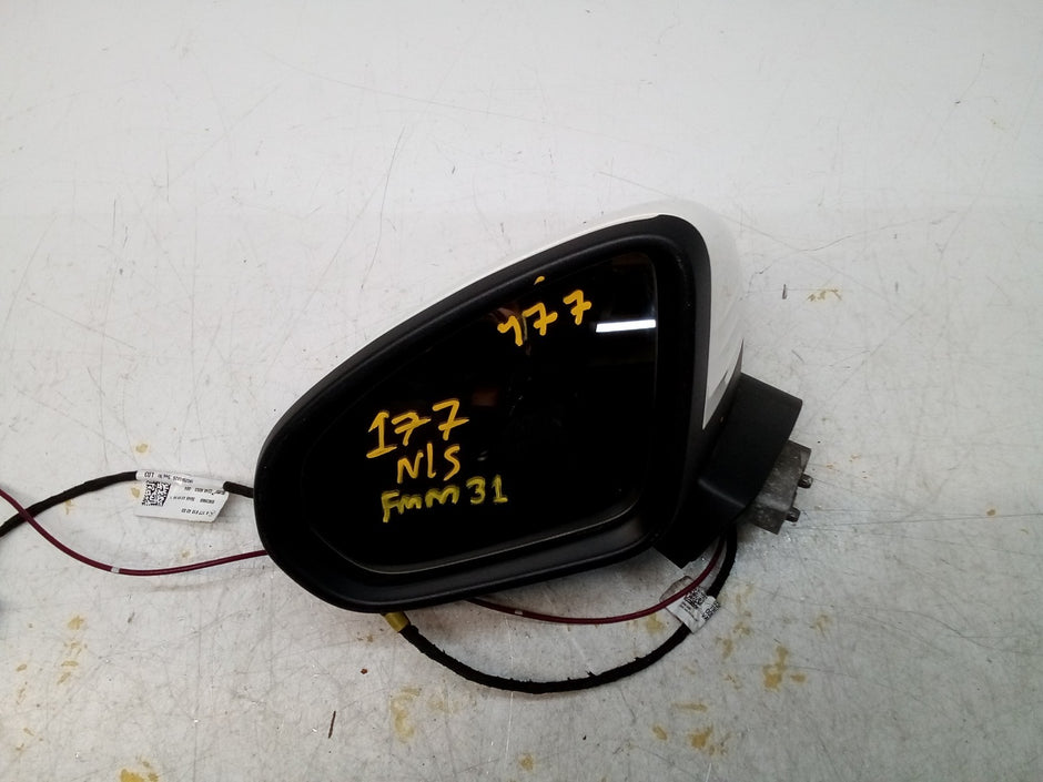 MERCEDES A-CLASS  W177 PASSENGER SIDE WING MIRROR A1778104303 WHITE FMM31