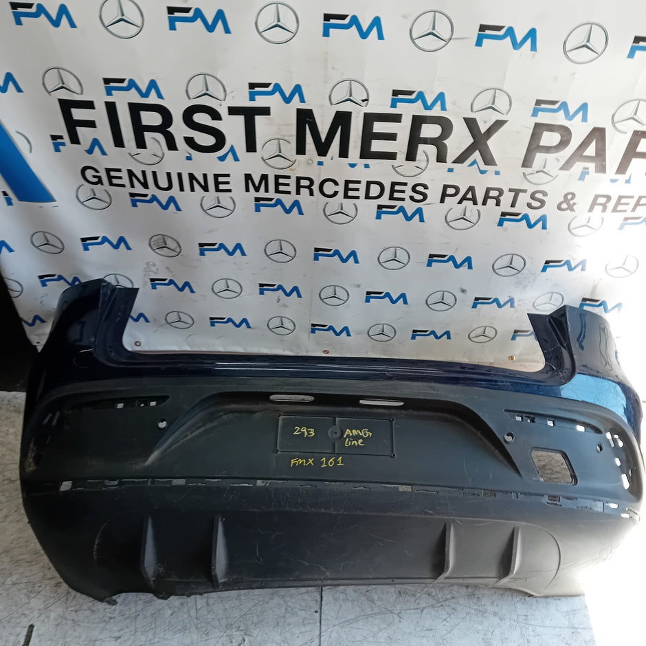 MERCEDES BENZ EQC W293  REAR BUMPER A2938851601 2018 BLUE FMX161